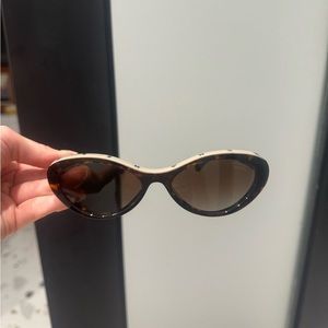 Oval Chanel sunglasses